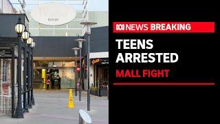 Teenagers arrested over Adelaide's Westfield Marion mall brawl which prompted lockdown | ABC News