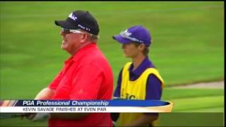 Kevin Savage finishes PGA Professional Championship at Even par