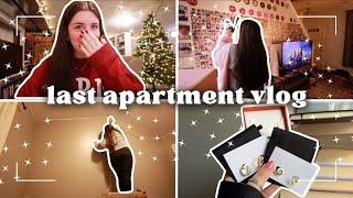 last apartment vlog | taking down the pc wall, ana luisa jewelry, and moving out