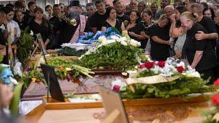 Serbia mourns as funerals for mass shooting victims begin