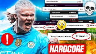 Can I Survive the HARDEST DIFFICULTY Settings in FC25 Career Mode?