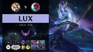 Lux Mid vs Yone - KR Master Patch 14.11