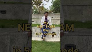 My NEET exam day  #neetresult #neet2025 #mbbs #aiims #neetaspirant #aiimsdelhi #neettopper #viral