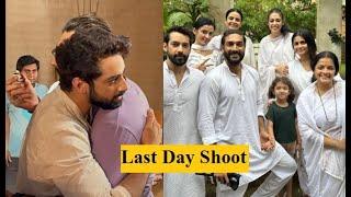 Imlie Serial l Dhairya aka Zohaib Siddiqui shares Photos with his co-stars from his last day shoot