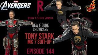 HOT TOYS: TONY STARK/ MK 7 SUIT UP (THE AVENGERS) NEW FIGURE SHOWCASE (EP. 144) #hottoys  #ironman