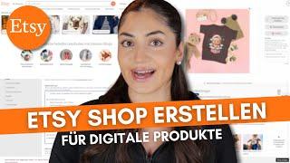 Etsy Shop für digitale Produkte erstellen mit ChatGPT | Schritt für Schitt Anleitung