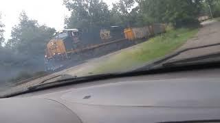 CSX Herzog Rail Coal train Leads to Flomaton Alabama