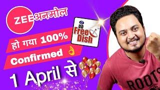 Zee Anmol and 3 other GEC channels 100% confirmed on DD Free Dish 