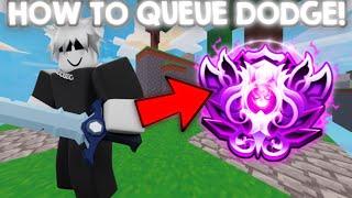 How YOU CAN QUEUE DODGE IN RANKED.. | Roblox BedWars