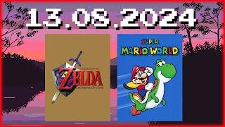 [2/2] Stream VOD vom 13.08.2024 | The Legend of Zelda: Ocarina of Time, Super Mario World