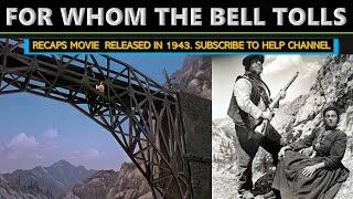 THE GREATEST War Drama of All Time For Whom the Bell Tolls 1943 | MOVIE REACTION