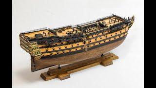 Building a scale model of Admiral Nelson's flagship HMS VICTORY, Deagostini (Part 1)