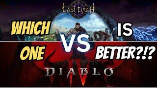 Diablo 4 VS Last Epoch: Which One is BETTER??? (Pros and Cons)