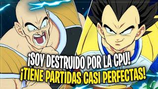 Sus PARTIDAS son casi PERFECTAS!! ¿Soy DESTRUIDO por la CPU!!? DRAGON BALL FIGHTERZ