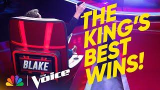 Every Time Blake Shelton Won The Voice | NBC