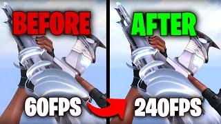 How to BOOST FPS in VALORANT 2024! (Episode 8)