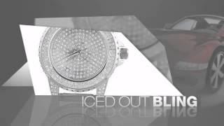 Custom All Bling Bling Watch & Iced Out Band