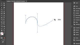 Mixing Straight and Curve Lines in Adobe Illustrator