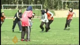 Iranian women tackle rugby - 8 Nov 09