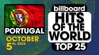 Billboard Hits of The World: Portugal Top 25 (October 5th, 2024)