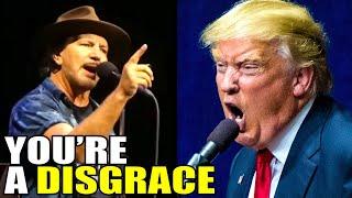 Pearl Jam Leaves Donald Trump FUMING as Insults Get Under His Skin
