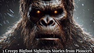 3 Terrifying Historical Bigfoot Stories: Early Sasquatch Encounters and Pioneers Filled with Terror