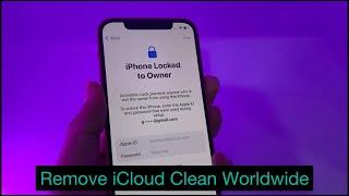 iPhone 12 Remove iCloud Clean iMei Worldwide Unlock Success 100%