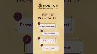 FERTILITY BOOSTING TIPS | Pregnancy Women #evaivf #ivfcenter