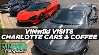 VINwiki visits Cars & Coffee Charlotte