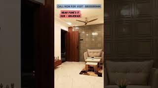 Show Flat | 3BHK - 1081 sq.ft. carpet | Homes in Pimple Saudagar #shorts #youtubeshorts #flats