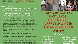 The History of Grapes & Wine from The Russian River Valley