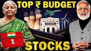 Top stocks to BUY After Budget | BUDGET 2024 Top 5 Sectors | Multibagger Budget Stocks