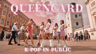 [KPOP IN PUBLIC ONE TAKE] (G)-IDLE ((여자)아이들) _ QUEENCARD Dance Cover by KD CENTER & Mystic Crew