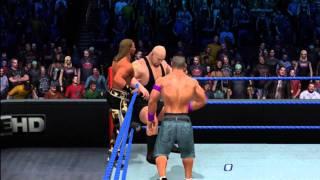 Smackdown vs. Raw 2011 Bragging Rights - Smackdown vs. Raw tag team match (part 2)