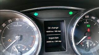 2013-2015 Skoda Superb II Oil Change & Inspection Service Reset