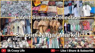 Sarojini Nagar Market Delhi | Latest Summer Collection | Dresses, Tops at ₹100 only #shopping #new