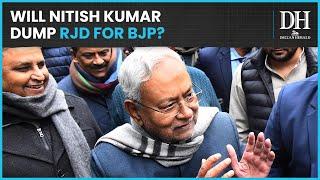 Bihar politics | Will Nitish Kumar leave the INDIA alliance for BJP? Suspense continues