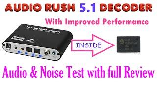 #AudioRush5.1Decoder Improved Version, Audio and Noise Test