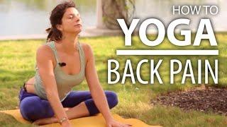 Yoga For Back Pain - 25 Minute Back & Neck Stretch. Beginners Yoga Flow