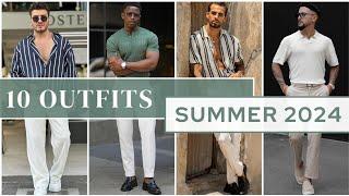 10 Latest Summer Outfit Ideas For Men 2024 | Men's Fashion