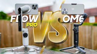 Insta360 Flow Pro vs DJI OM6 - 10 Reasons the Flow Pro is the BEST iPhone Gimbal!