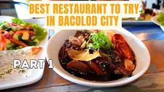 Eatravels Food Tour -  A Must Try Restaurant in Bacolod