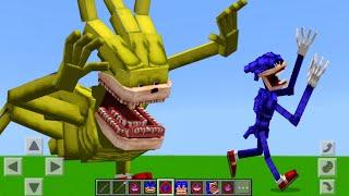 Shin Sonic vs Super Shin Sonic in Minecraft PE