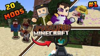 20 MODS DE APOCALIPSIS MINECRAFT (100 DIAS)