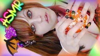 ASMR  Tapping & Scratching ░ Manicure  Long Nails, Acrylic Nails, Pedicure, Paint 