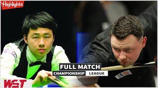 Xu Si vs Duane Jones Full Match Highlights - Championship League Snooker 2024