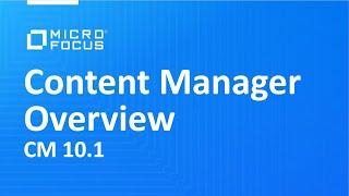 Content Manager OVERVIEW