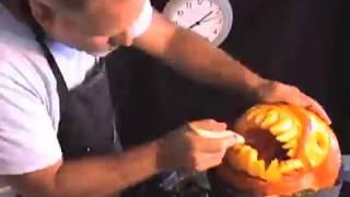 carving the SCARIEST Halloween Pumpkin EVER!!!