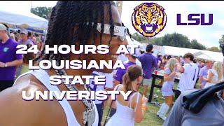 24 HOURS AT LSU VLOG