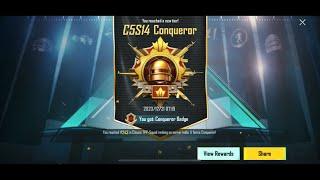 FINALLY REACHED CONQUEROR IN SQUAD C5S14 NEW SEASON